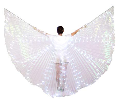 Luminous Belly Dance Butterfly LED Dancing Wings rental in Milan Italy